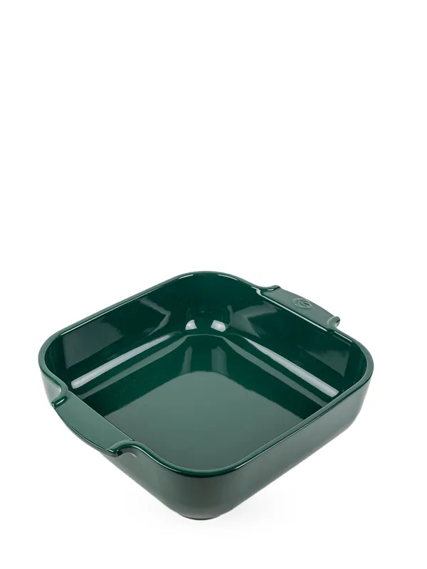 Peugeot Appolia Square oven dish 28 cm green
