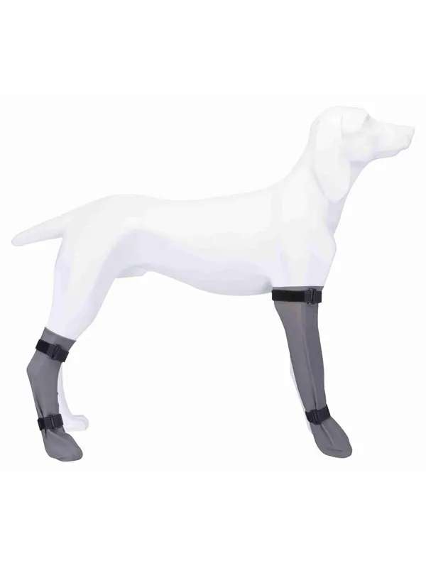 Trixie Protective Sock silicone M: 8 cm/35 cm grey