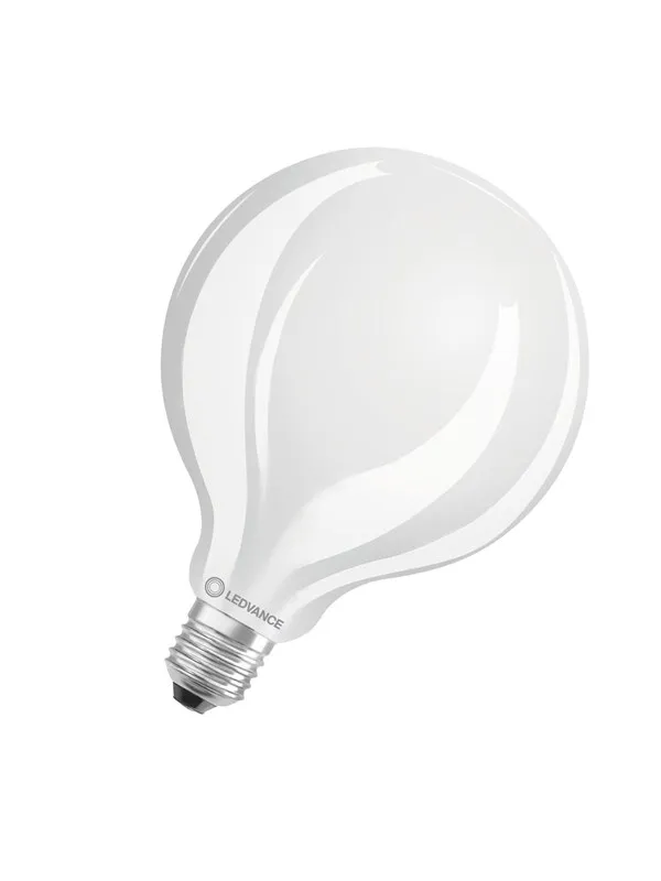 Osram LED-lyspære Globe 95 1521lm 11W/827 (100W) Frosted Dimmable E27