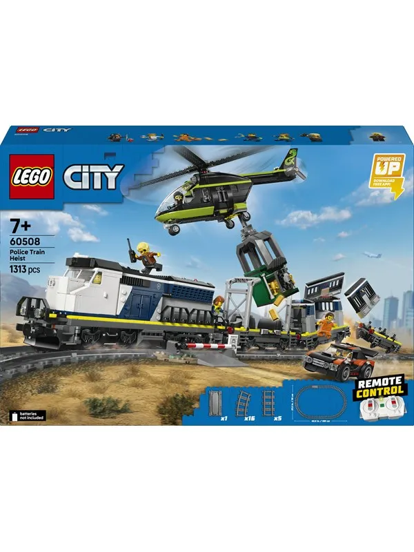 LEGO City 60508 Overfall på polititoget