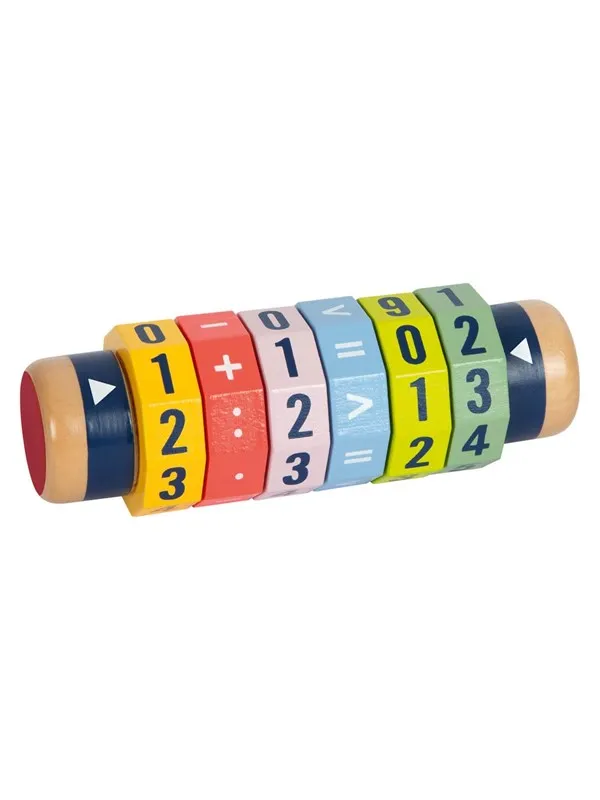 Small Foot - Rolling Calculator Wood 1x1