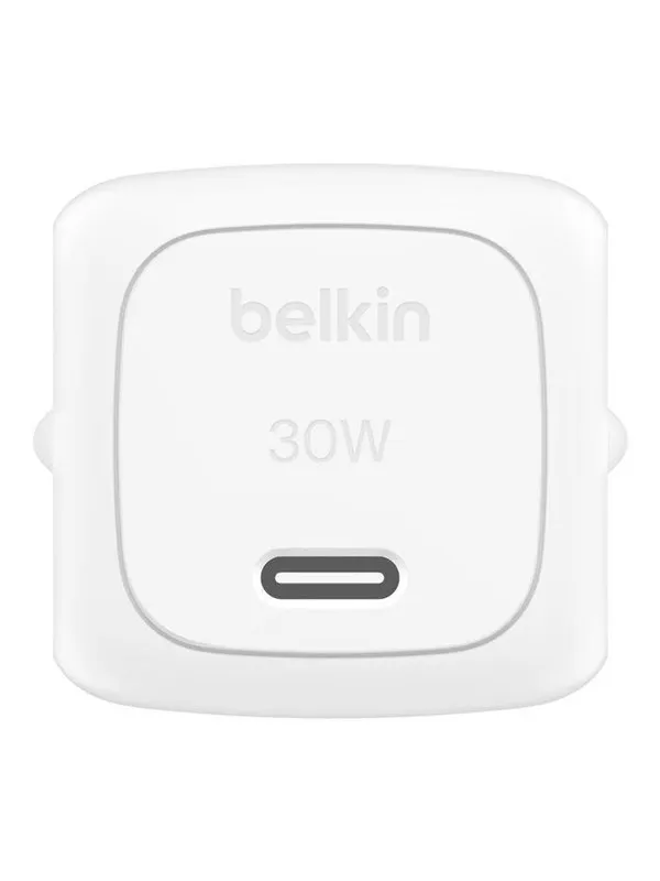 Belkin 30W USB PD Wall Charger with PPS WHT