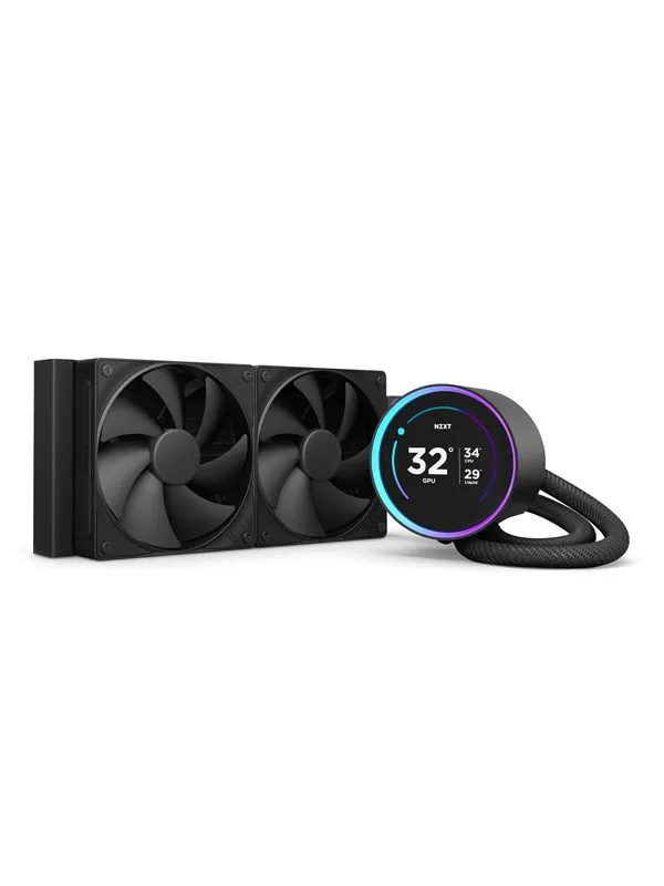 NZXT Kraken Elite V2 240 (2024) - Svart - CPU Vannkjøling - Max 30 dBA
