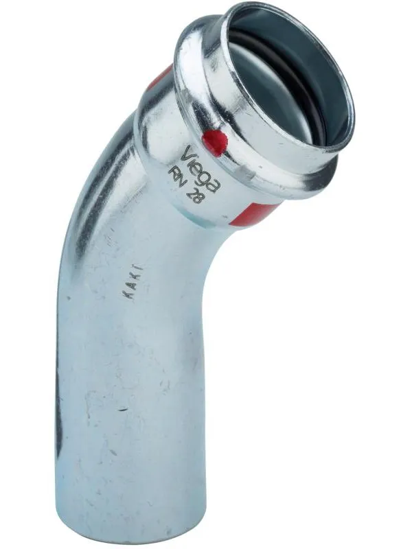 Viega Prestabo XL bend 45° 76.1 Steel/Galvanized 597696