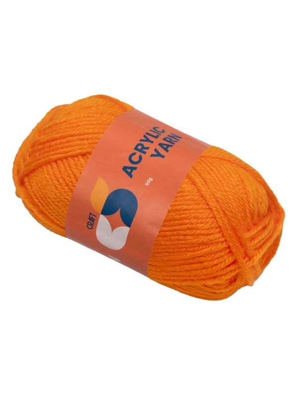 Colorations - Acrylic yarn Orange 50g