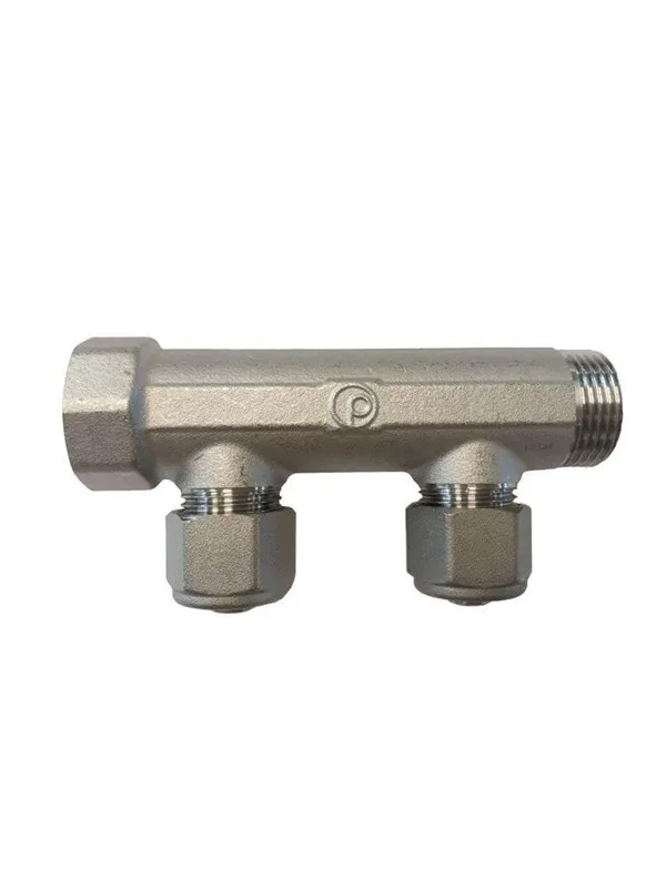 Pettinaroli Manifold cc50 tea 2 outlets 15/10 bi-502xt