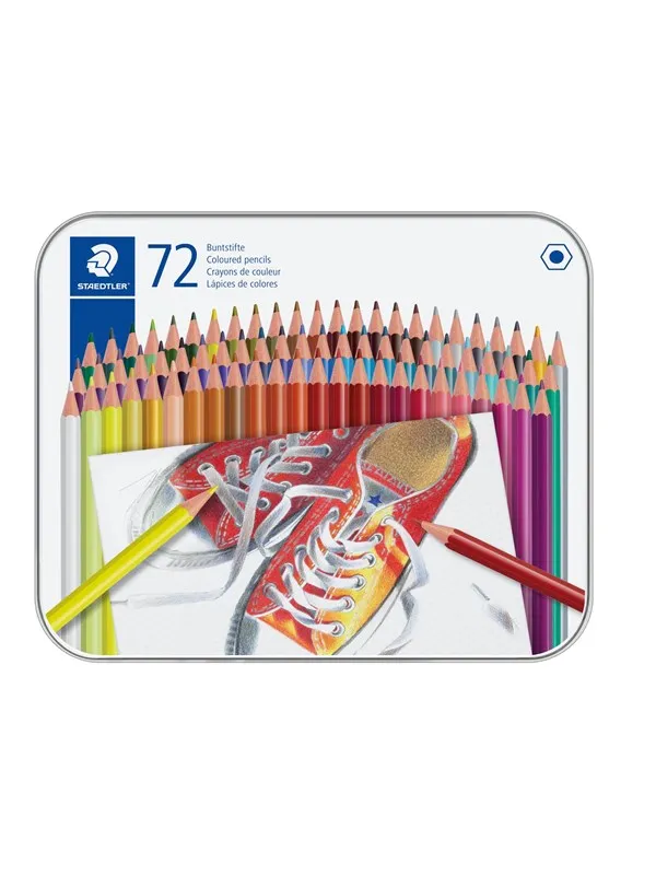 Staedtler Coloured pencil hexagonal 72pc