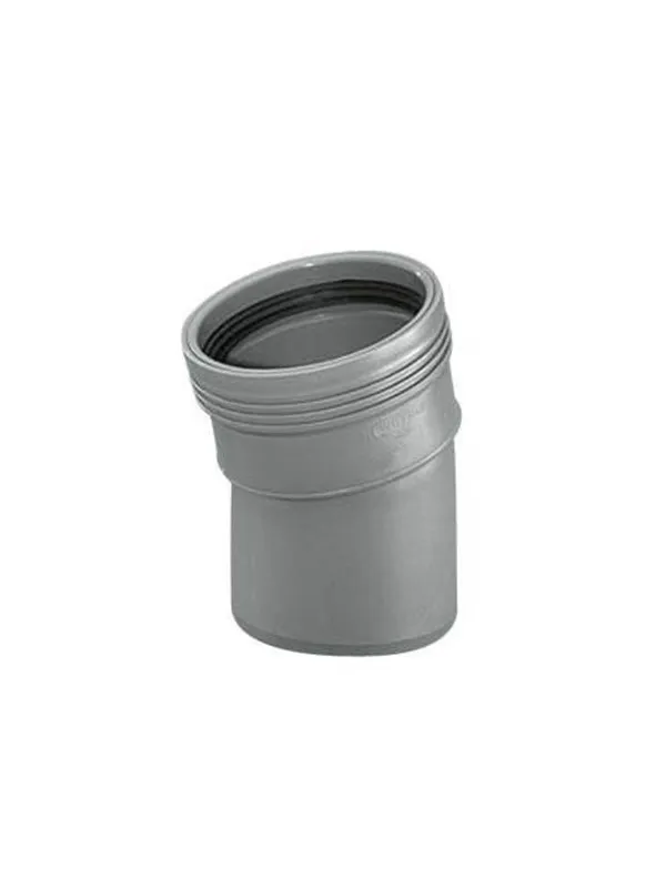 Wavin Wafix pp bend 15° x 32 mm grey