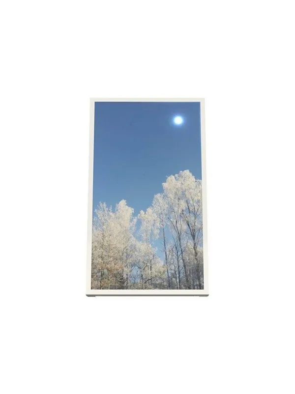 HI-ND EASY mounting kit - for digital signage LCD panel - portrait - white RAL 9003 - Max - recommended for 50"