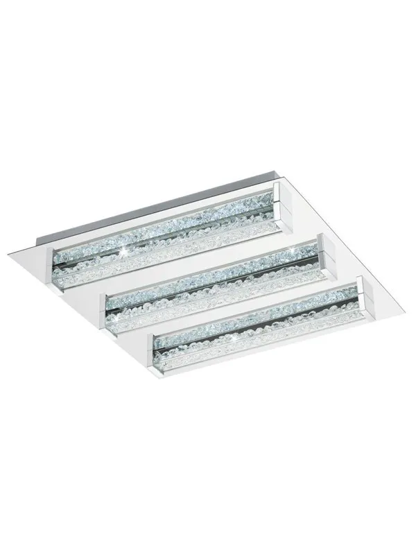 EGLO CARDITO-S TAK 6X470LM 470X470 KROM/KRYSTALL