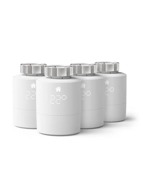 tado Smart Radiator Thermostat Quattro Pack