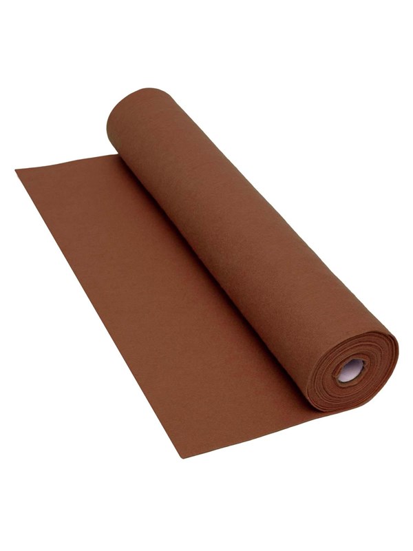 Colorations - Brown Felt Roll - 160 gsm 5 m x 45 cm