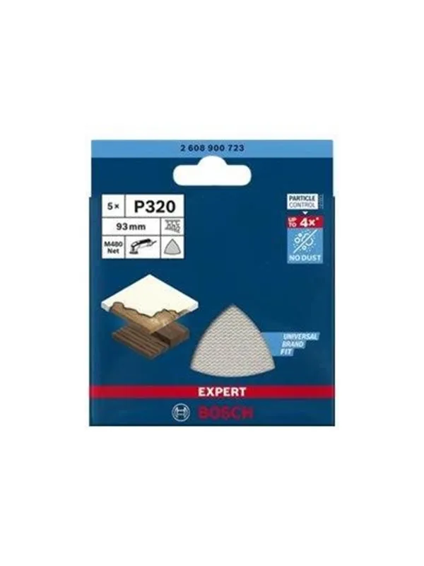 Bosch SLIBEBLAD DELTA 93MM NET K320 5 STK