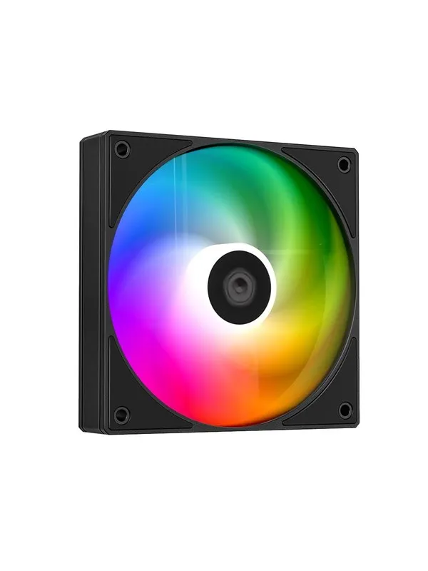 ID-Cooling AS-120 ARGB Reverse - Kabinettvifte - 120mm - Svart med RGB LED-lys