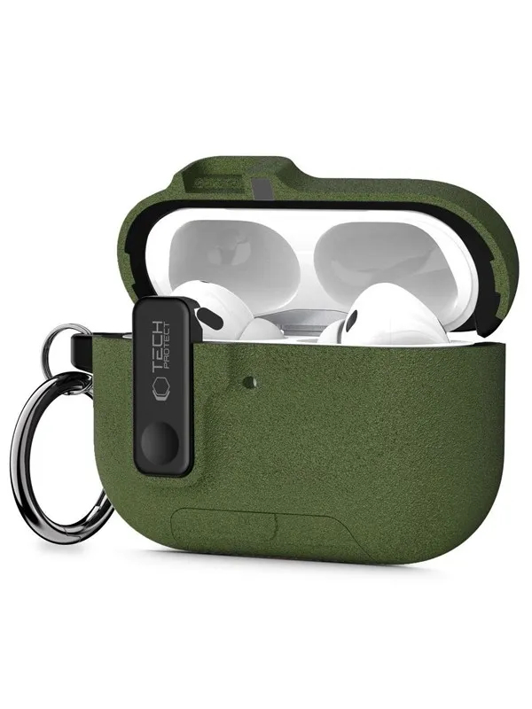 Tech-Protect  Slim Hook Case for AirPods Pro 3 - Green