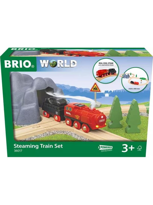 Brio Steaming Train Set