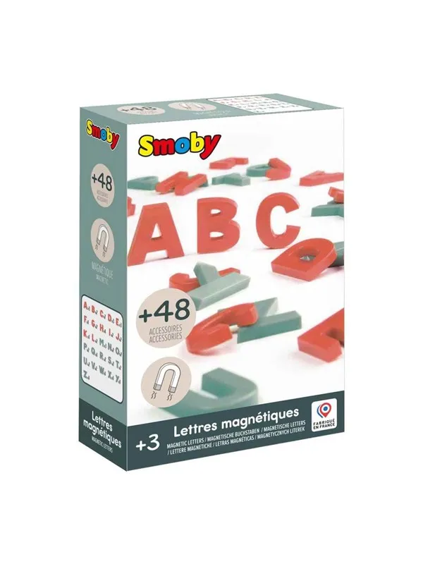 Smoby - Magnetic Letters 48 pcs.