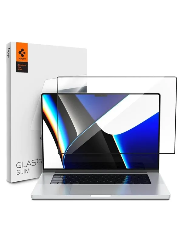 Spigen Glas.tR Slim 1 Pack - MacBook Pro 14" M5 2025/M4 2024/M3 2023/M2 2023/M1 2021