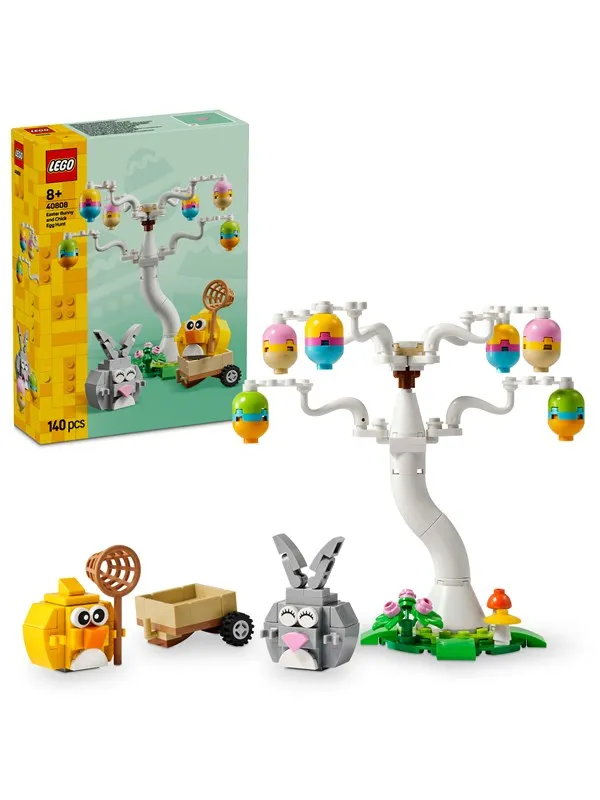 LEGO 40808 Eggjakt med påskehare og kylling