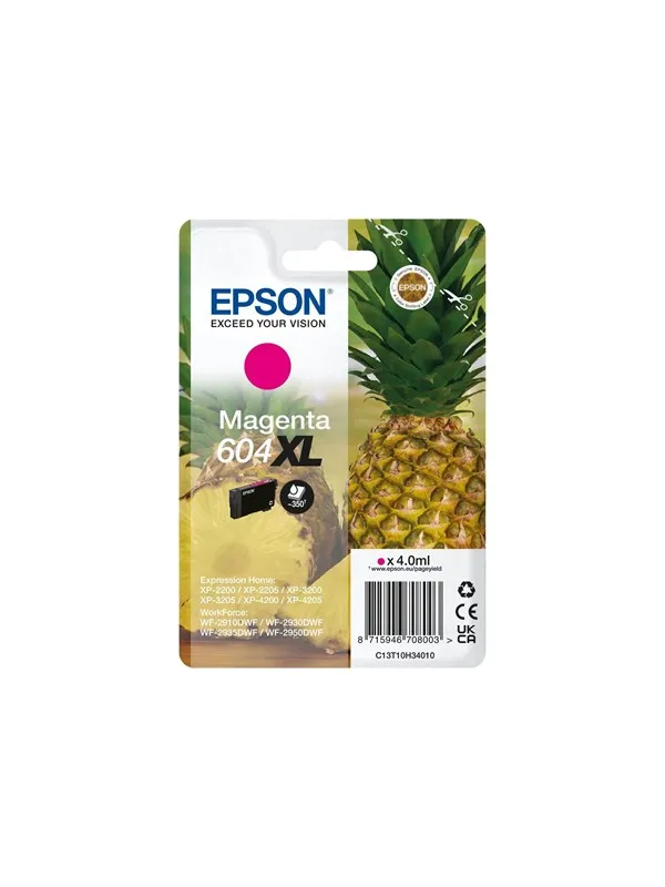 Epson 604XL - XL - magenta - original - ink cartridge