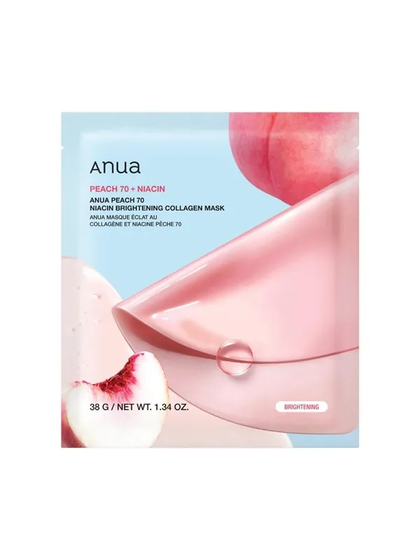Anua Peach 70 niacin Brightening Collagen Mask 1 pcs