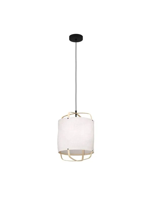 EGLO SURFLEET pendant lamp wood/white