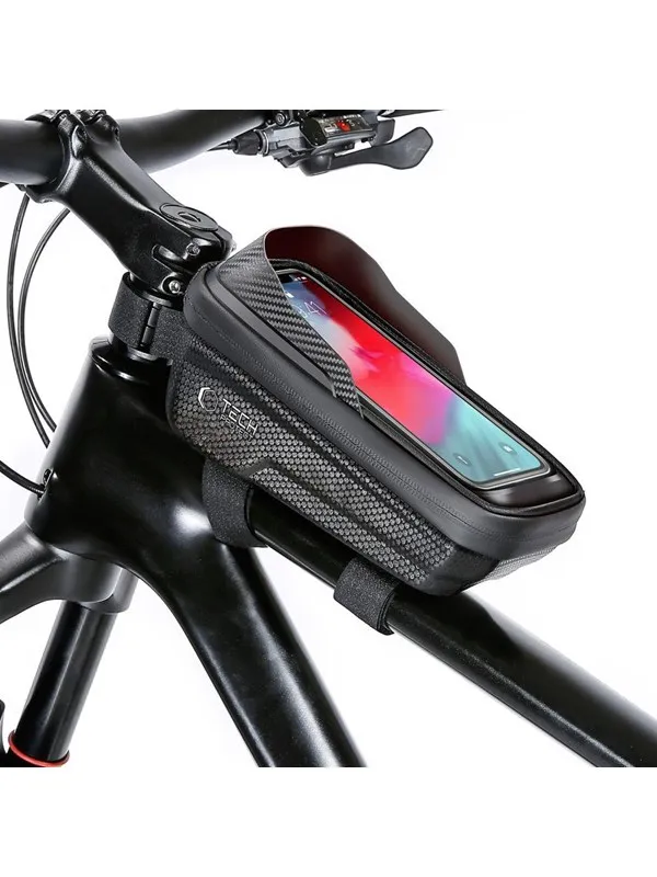 Tech-Protect  V2 Bicycle Bag with Phone Space 1l - Black