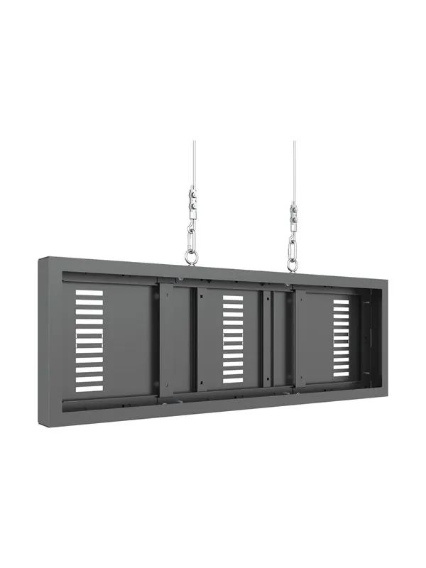 Multibrackets M Pro Series enclosure - small - for LCD display - wire - black RAL 9005 - Max 30 kg - recommended for 37"