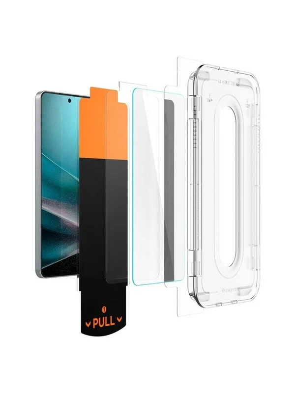 Spigen Glass tR EZ Fit HD 1 Pack - transparency - Samsung Galaxy S25 Edge