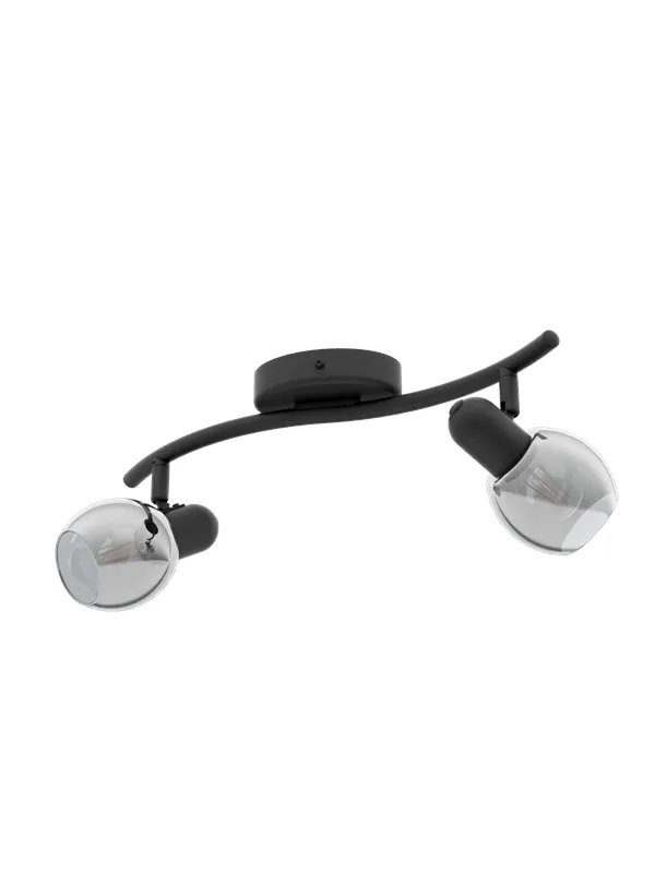 EGLO POLLICA spot rail 2L black