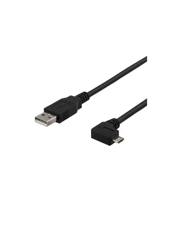 Deltaco USB-302D - USB cable - USB to Micro-USB Type B - 2 m