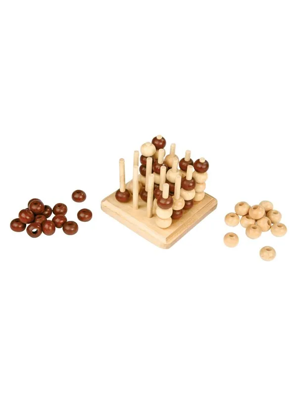 Small Foot - Foor n a Row 3D Wooden Strategy Game