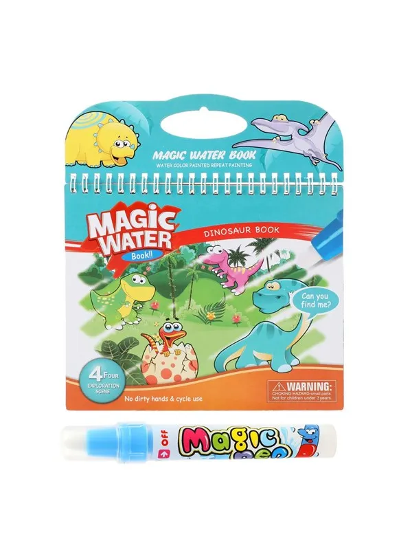 Toi-Toys Creativity Coloring with Water Dino with Marker
