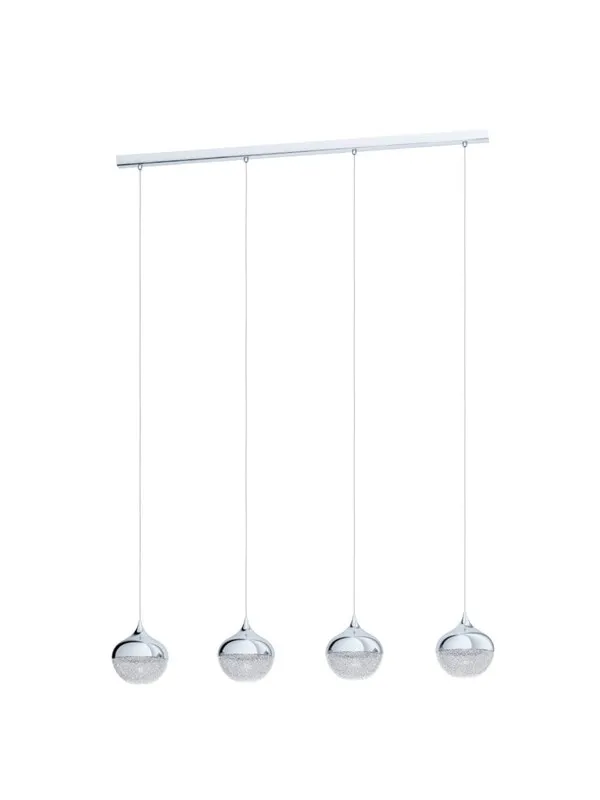 EGLO MIOGLIA 1 pendant light granille white clear