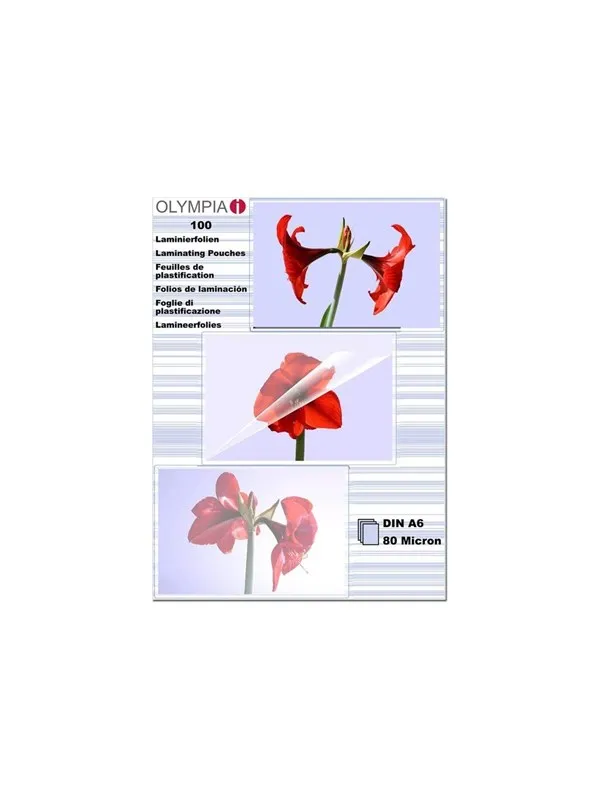 Olympia - 100 pcs. - A6 - lamination film