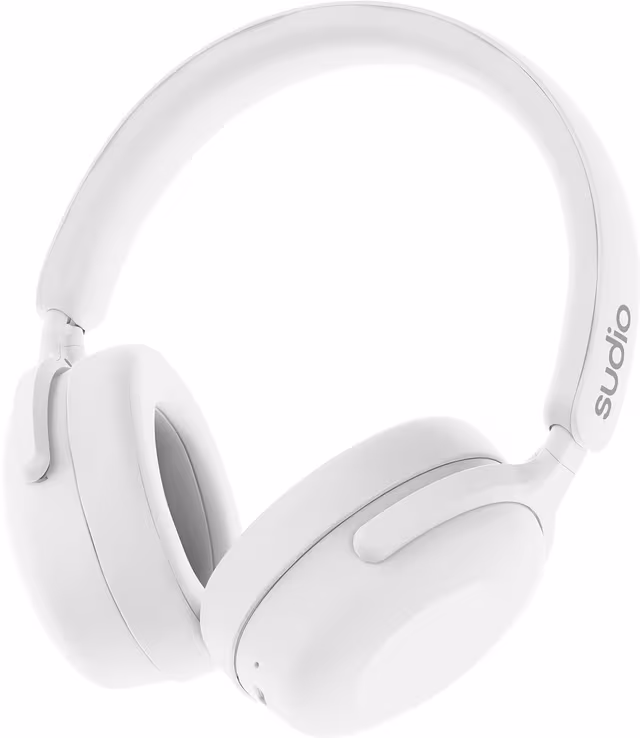 Sudio R4 trådløse around-ear hodetelefoner (hvit)