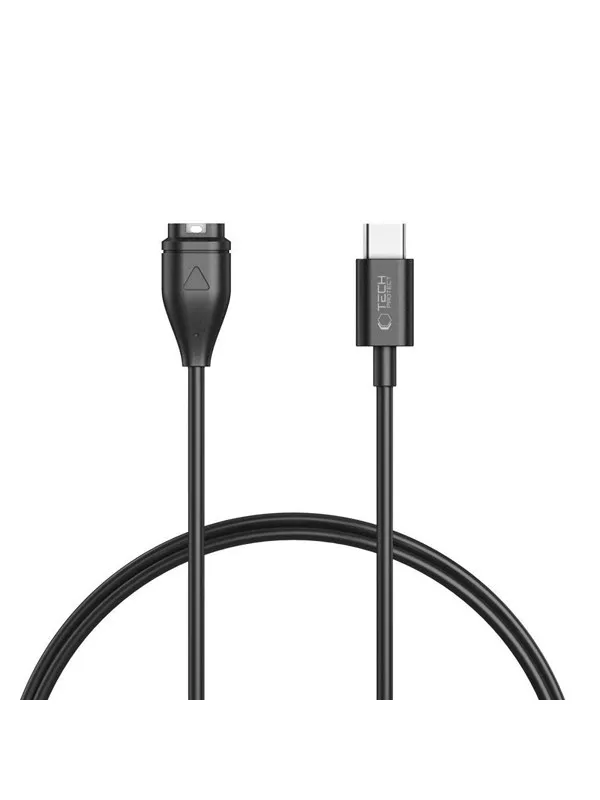 Tech-Protect MC04 UltraBoost USB-C Cable for Garmin 1m Watch - Black