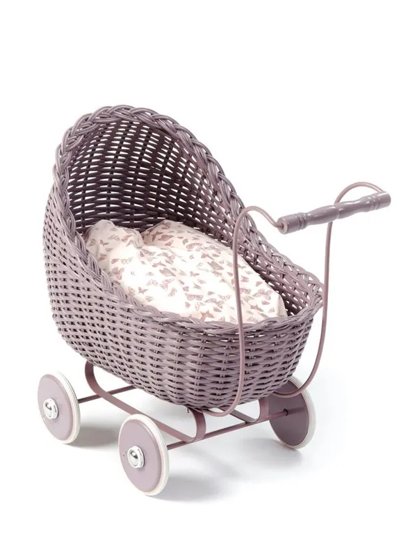 Smallstuff - Doll Stroller - Dark Rose