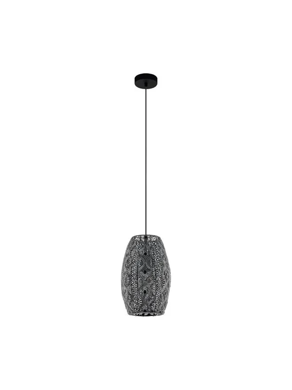 EGLO RIYADH PENDEL E27 ANTIKK SVART