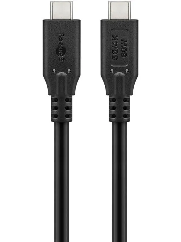 Pro USB-C <-> USB-C - 2m - Svart