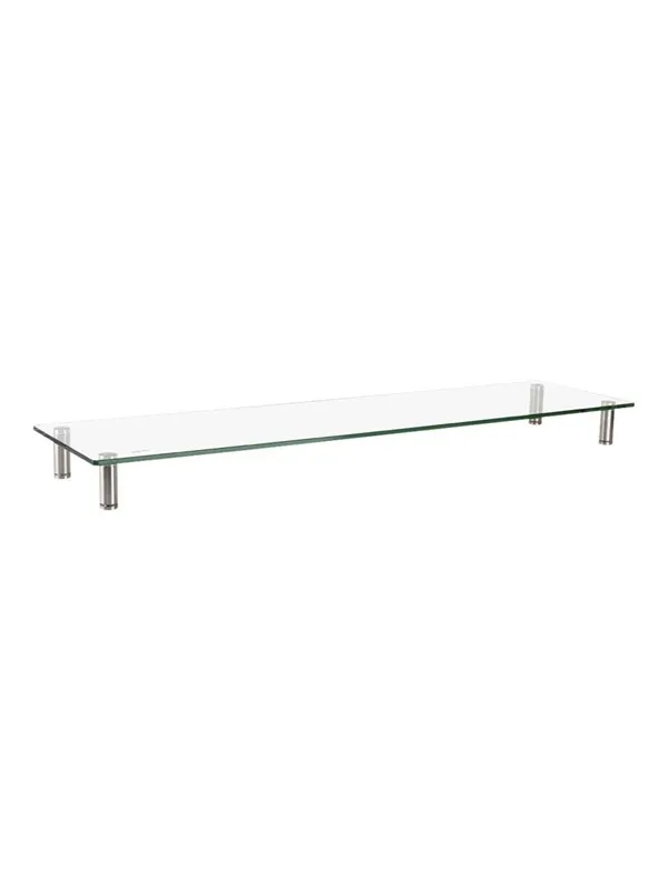 LogiLink Tabletop monitor riser glass top 1000 mm long