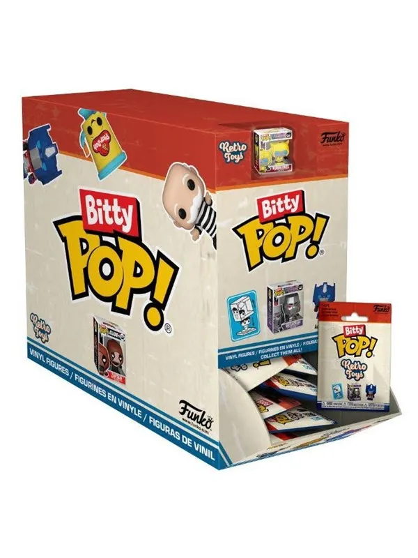 Funko! - Funko Bitty Pop Singles ASS Retro Toys 32PC CDU