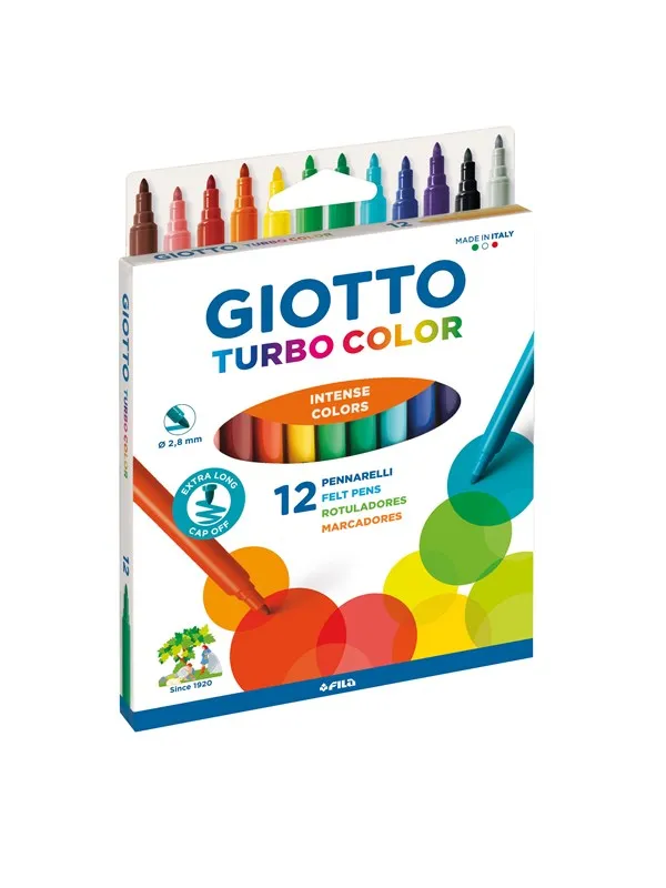 Giotto Turbo Color 12 pcs BL
