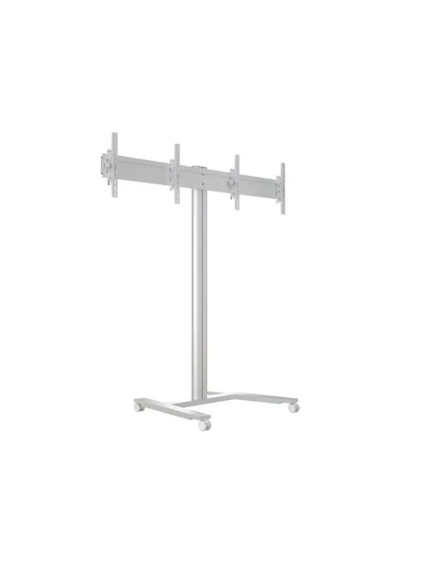 Multibrackets M Public Display Stand 180 HD Dual Silver - Max 100 kg - recommended for 60"