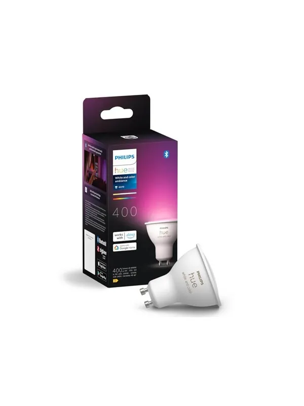 Philips Hue Color GU10 Spotlight - 1-pakning