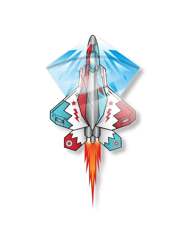 Kites Ready 2 Fly - Pop-up Nylon Kite Airplane