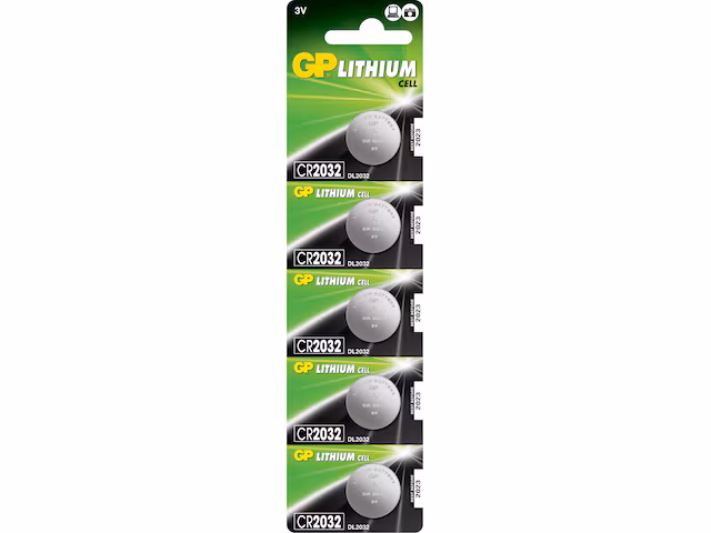 GP Litium CR 2032 batteri 5pk