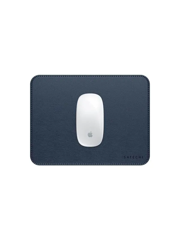 Satechi Vegan-Leather Premium Mousepad - Blue