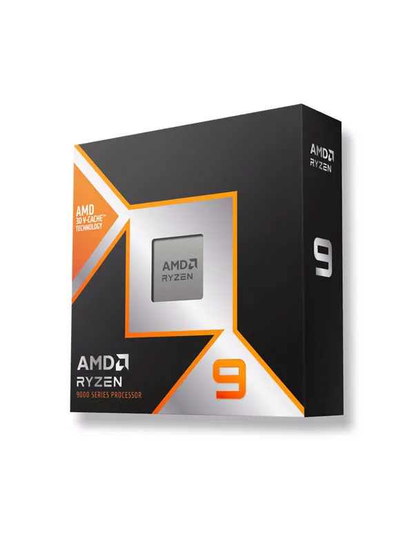 AMD Ryzen 9 9950X3D Prosessor/CPU - 16 kjerner - 4.3 GHz - AMD AM5 - AMD Boks (uten kjøler)