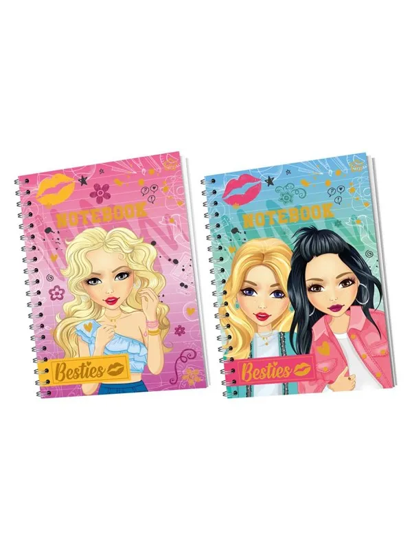 Creative Craft Group BESTIES Notebook A5 120 pages. Lin. Ass.
